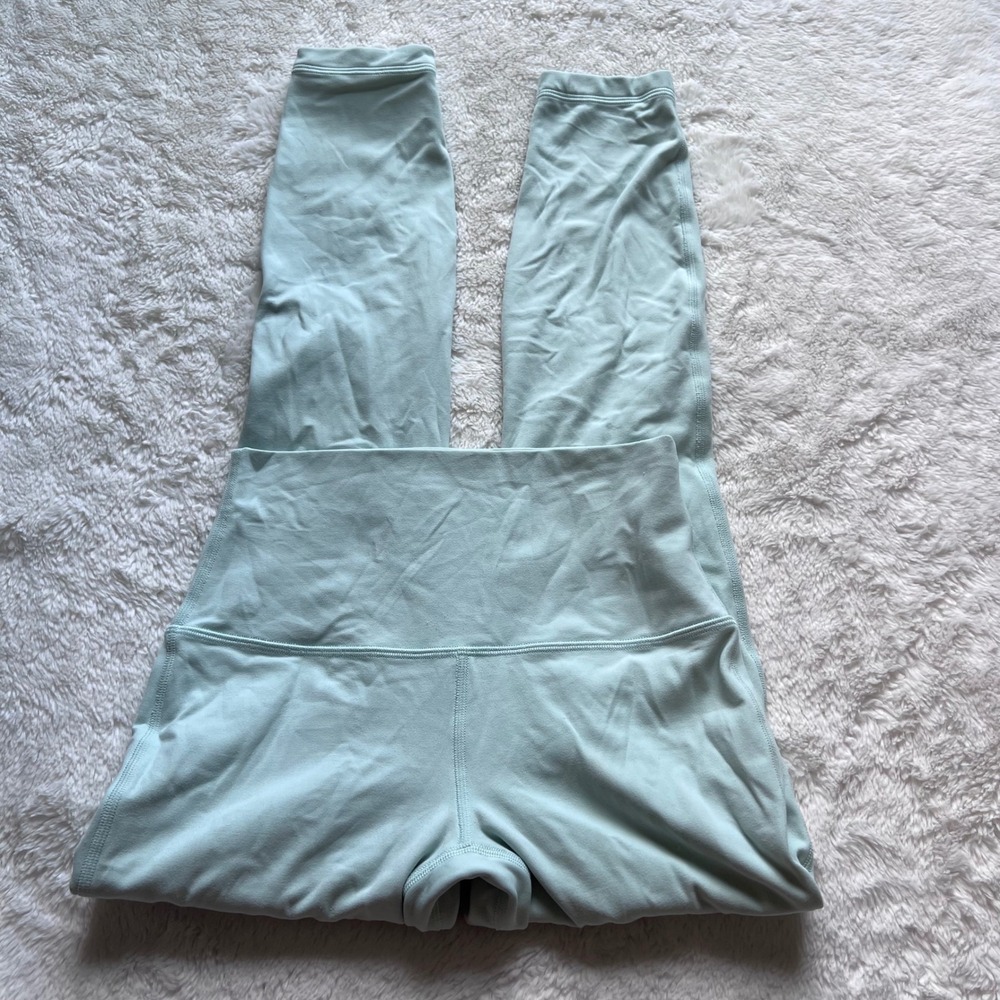 Lululemon Align High-Rise Pant 25 Mint Green Nulu Yoga Leggings‎ Size 4 W5CTCS